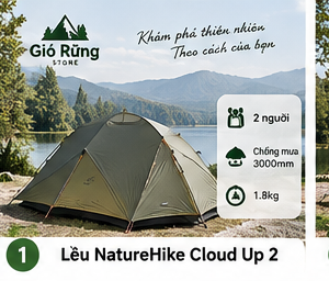 Lều NatureHike Cloud Up 2