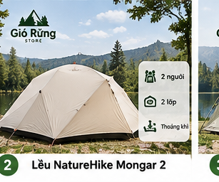 Lều NatureHike Mongar 2