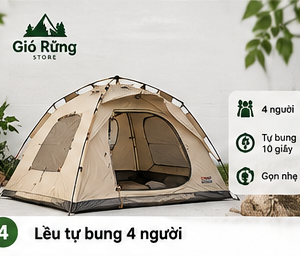 Lều tự bung 4 người