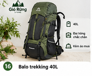 Balo trekking 40L