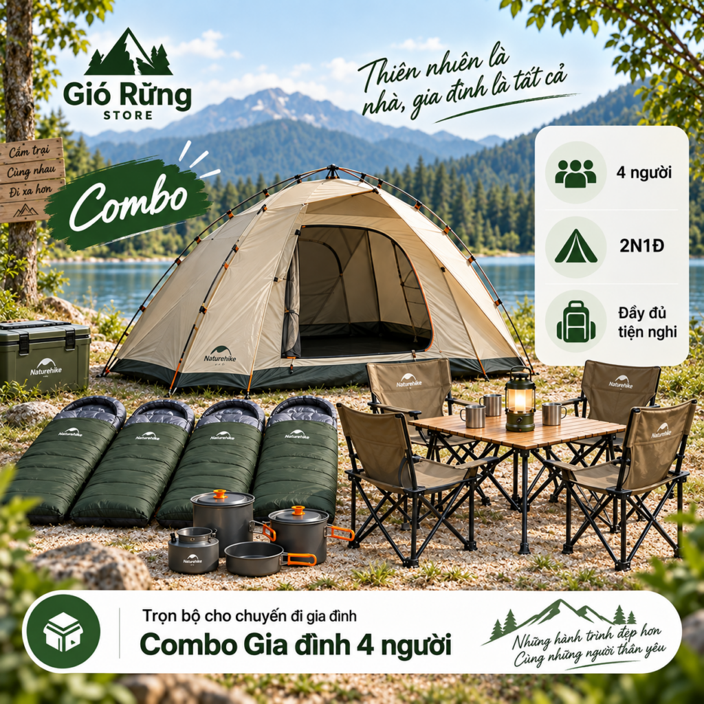 Combo Gia đình 4 người